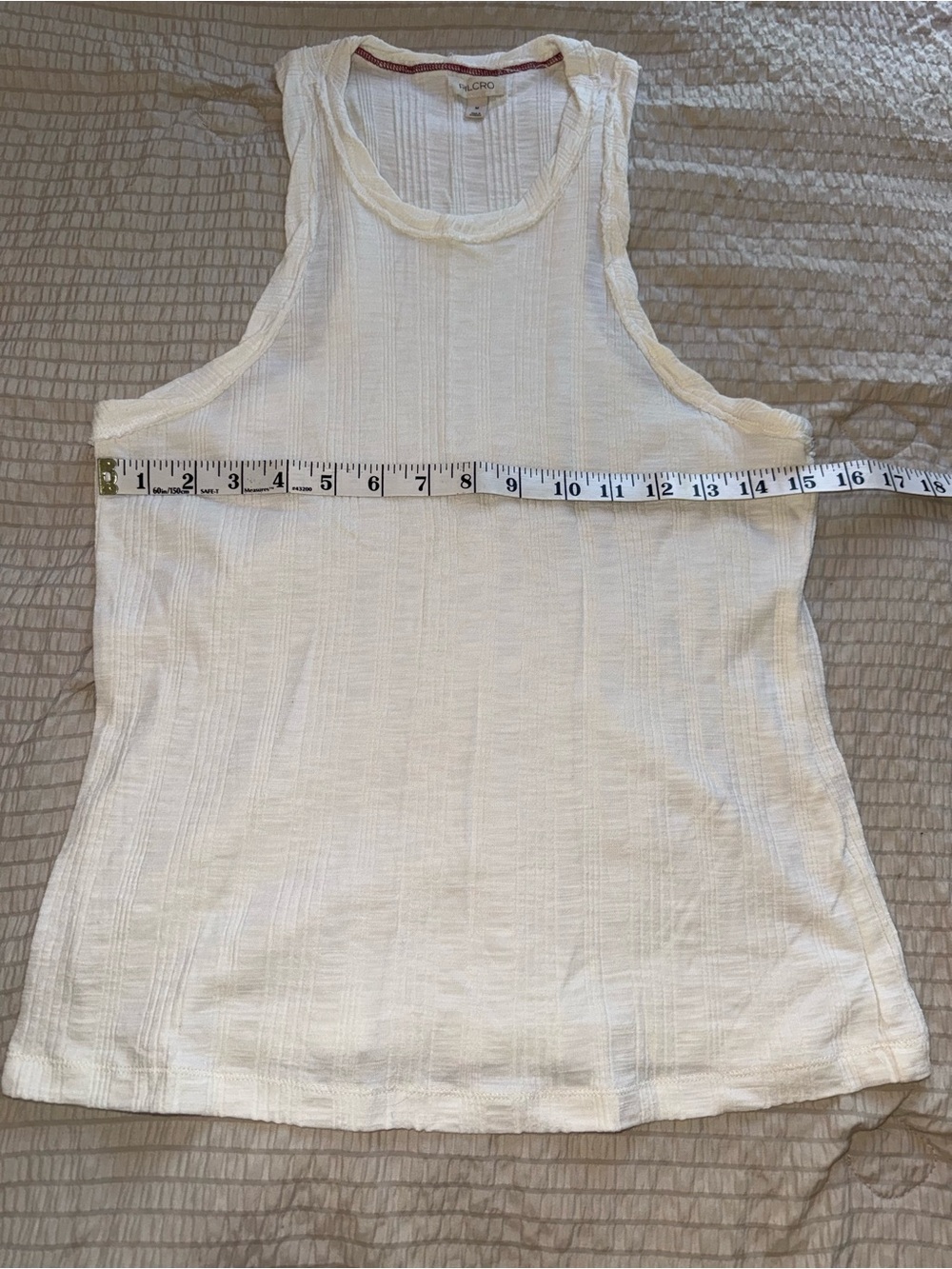Maeve Crean Ribbed Cutaway Twisted Seam Tank medium - Picture 2 of 4